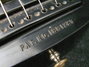 Rickenbacker B/6 LapSteel, Black: Neck - Front