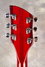Rickenbacker 360/6 , Burgundy: Headstock - Rear