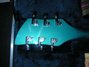 Rickenbacker 360/6 , Turquoise: Headstock - Rear