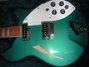 Rickenbacker 360/6 , Turquoise: Body - Front