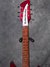 Oct 2005 Rickenbacker 1996/6 f hole, Amber Fireglo: Headstock