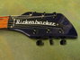 Rickenbacker 360/6 BH BT, Midnightblue: Headstock