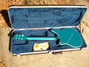 Rickenbacker 360/6 , Turquoise: Full Instrument - Rear
