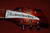 Dec 1993 Rickenbacker 360/6 , Fireglo: Headstock