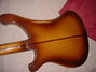 Jul 1975 Rickenbacker 4001/4 , Autumnglo: Body - Rear