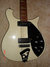 Rickenbacker 620/6 BH BT, White: Body - Front