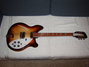 Rickenbacker 360/12 , MonteBrown: Full Instrument - Front