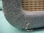 Dec 1955 Rickenbacker M-11/amp , Gray: Body - Rear