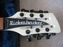 Sep 1989 Rickenbacker 620/12 BH BT, White: Headstock