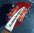 Apr 1989 Rickenbacker 350/6 Liverpool, Fireglo: Headstock