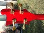 Rickenbacker 4004/4 Cii, Trans Red: Headstock - Rear