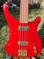 Rickenbacker 4004/4 Cii, Trans Red: Body - Front