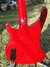 Dec 2003 Rickenbacker 4004/4 Cii, Trans Red: Body - Rear