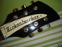 Jun 1994 Rickenbacker 620/6 , Jetglo: Headstock