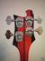 Rickenbacker 4001/4 Refin, Trans Red: Headstock - Rear