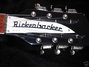 May 2006 Rickenbacker 660/12 , Jetglo: Headstock