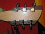 Rickenbacker 650/6 Dakota, Natural Walnut: Headstock - Rear