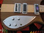 Rickenbacker 650/6 Dakota, Natural Walnut: Body - Front
