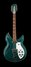 Apr 1999 Rickenbacker 381/12 V69, Turquoise: Full Instrument - Front
