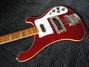 Rickenbacker 4001/4 , Trans Red: Body - Front