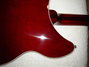 May 2002 Rickenbacker 360/6 , Burgundy: Body - Rear