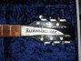 Rickenbacker 360/12 Refin, Black: Headstock