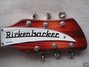 Rickenbacker 335/6 , Fireglo: Headstock