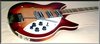 Rickenbacker 1998/6 f hole, Fireglo: Full Instrument - Front