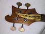 Rickenbacker 4000/4 Mod, Natural: Headstock