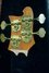 Rickenbacker 4000/4 Mod, Natural: Headstock - Rear
