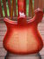 Jan 2001 Rickenbacker 660/6 , Fireglo: Body - Rear