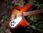 Rickenbacker 335/6 , Fireglo: Close up - Free2