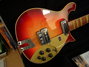 Rickenbacker 660/6 , Amber Fireglo: Close up - Free