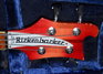 Rickenbacker 4001/4 , Fireglo: Headstock