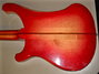 Rickenbacker 4001/4 , Fireglo: Body - Rear