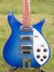Rickenbacker 350/6 V63, Blueburst: Body - Front
