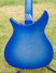 May 2007 Rickenbacker 350/6 V63, Blueburst: Body - Rear
