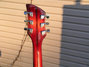 Rickenbacker 330/6 , Fireglo: Headstock - Rear