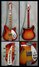 Rickenbacker 365/6 , Fireglo: Full Instrument - Front