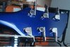 Rickenbacker 620/6 , Midnightblue: Headstock - Rear