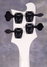 Rickenbacker 4003/4 Tuxedo, White: Headstock - Rear