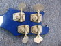 Rickenbacker 4001/4 , Azureglo: Headstock - Rear