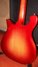 Oct 1973 Rickenbacker 450/6 VP, Fireglo: Body - Rear