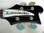 Jan 2001 Rickenbacker 4003/4 , Jetglo: Headstock