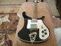 Rickenbacker 481/6 Slant Fret, Jetglo: Full Instrument - Front