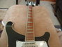 Rickenbacker 481/6 Slant Fret, Jetglo: Neck - Front