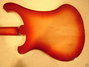 Rickenbacker 4003/4 , Fireglo: Body - Rear