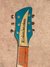 Rickenbacker 660/6 , Turquoise: Headstock