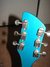 Rickenbacker 660/6 , Turquoise: Headstock - Rear