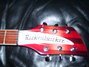 Rickenbacker 360/6 , Fireglo: Headstock